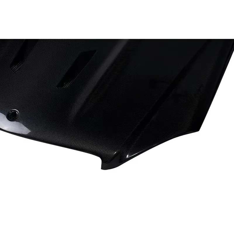 W204 C63 Engine Hood Single-Sided Carbon Fiber New Condition Black Screw-On Retrofit/Upgrade Option for Early